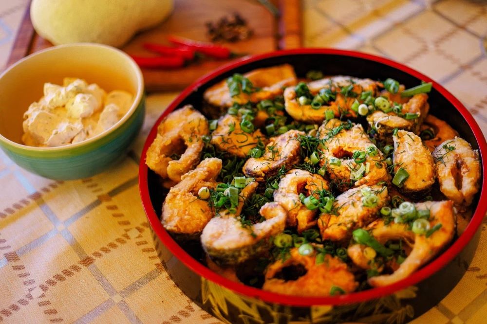 кухня на рыболовной базе